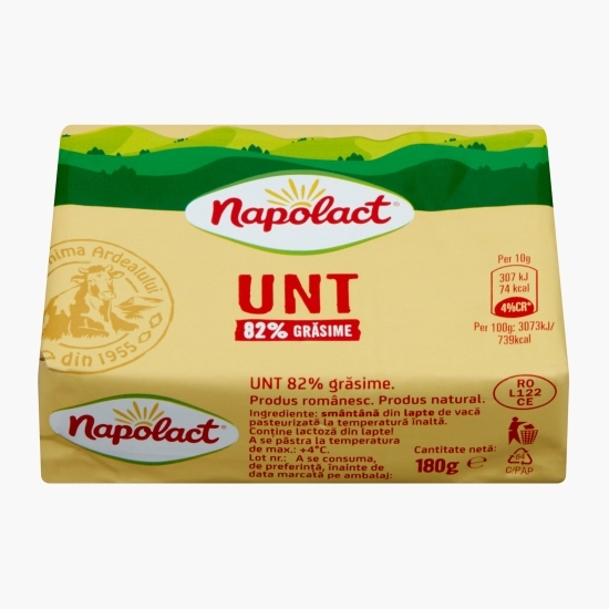 Unt 82% grăsime, 180g