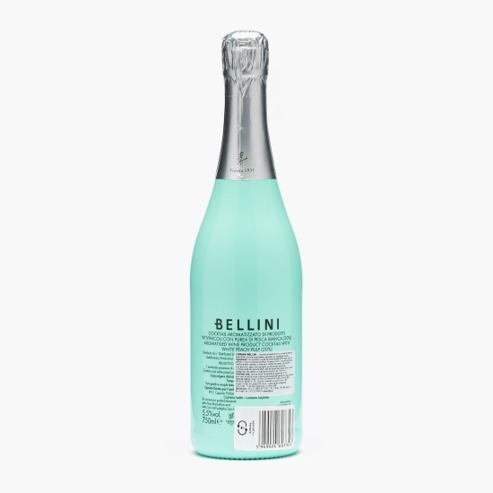 Cocktail Bellini pe bază de vin cu pulpă de piersică albă, 5.5%, 0.75l