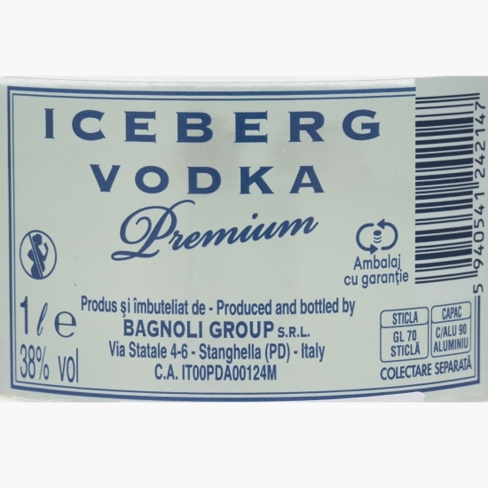 Vodcă Premium, 38% alc, 1l