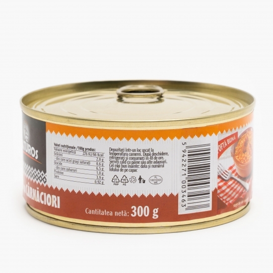 Fasole cu cârnăciori 300g