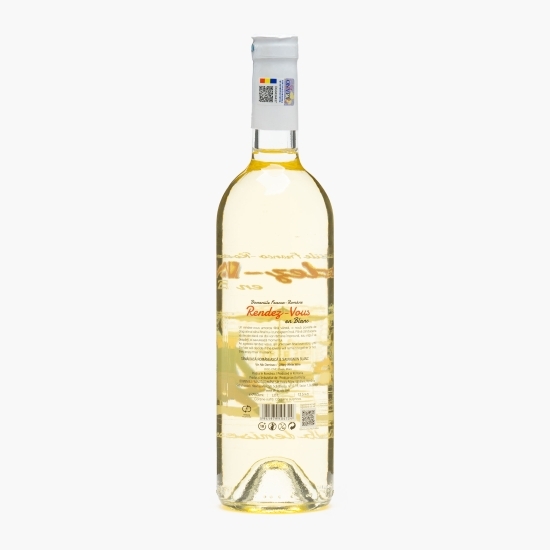 Vin alb demisec Rendez-Vous, 12.5%, 0.75l