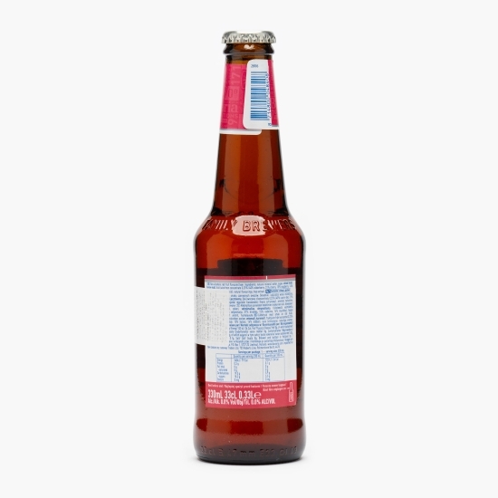 Bere blondă fără alcool Fruity Rose, sticlă 0.33l