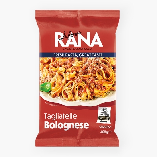 Paste tagliatelle cu sos bolognese și parmezan 408g