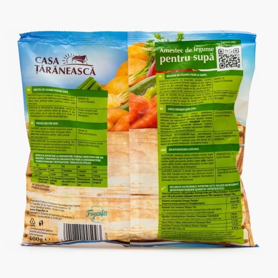 Amestec de legume pentru supă 400g