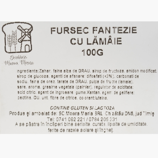 Fursecuri fantezie cu lămâie 100g