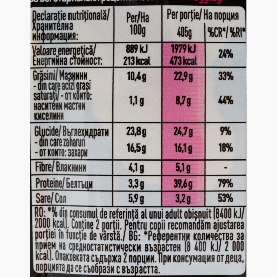 Sos pentru prepararea puiului Tikka Masala 65g