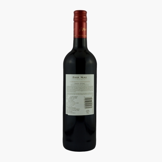 Vin roșu sec, Vignobles Cabernet Sauvignon, 14%, 0.75l