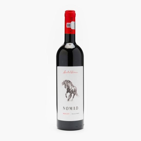 Vin roșu sec Merlot, 14%, 0.75l