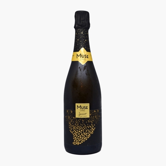 Vin spumant alb brut Stars, 12%, 0.75l