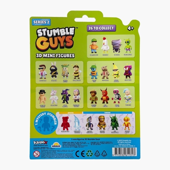 Set 5 mini figurine, 3D S2