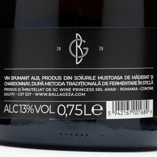 Vin spumant alb but Clarus, 13%, 0.75l