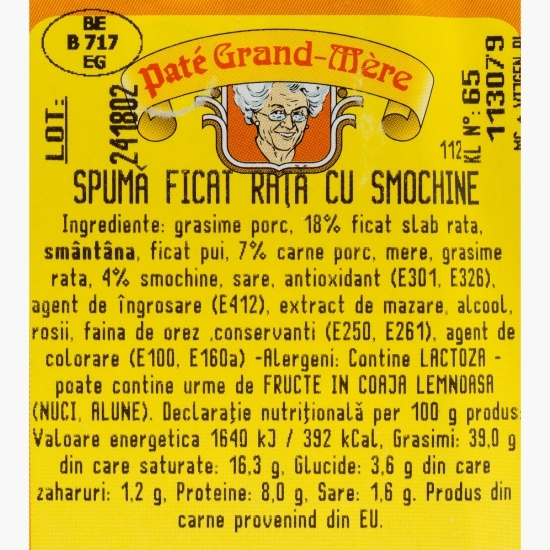 Mousse cu ficat de rață și smochine 230g