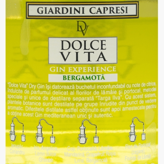 Gin Giardini Capresi Bergamotto 0.40%, 0.7l