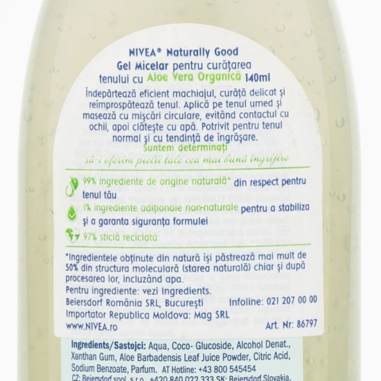 Gel de curățare Naturally Good 150ml