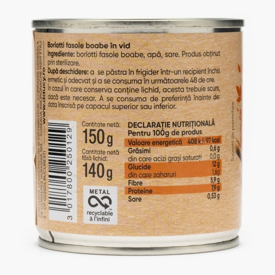 Fasole Borlotti 150g