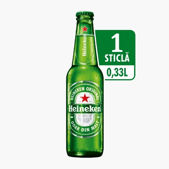 Bere blondă sticlă 0.33l