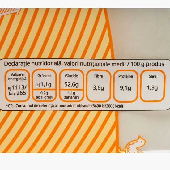 Pâine cu făină albă de grâu și maia, feliată 500g