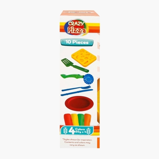 Set plastilină cu accesorii pentru pizza, +3 ani