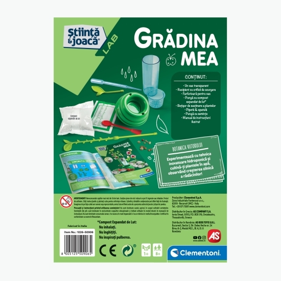 Știință & joacă: Grădina mea, 8+ ani