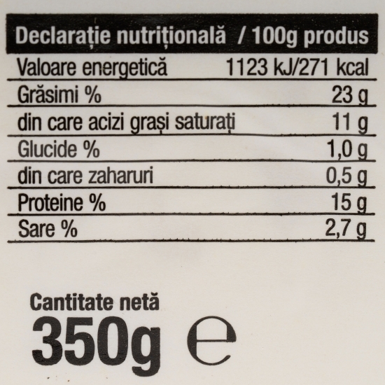 Telemea de vacă maturată 350g