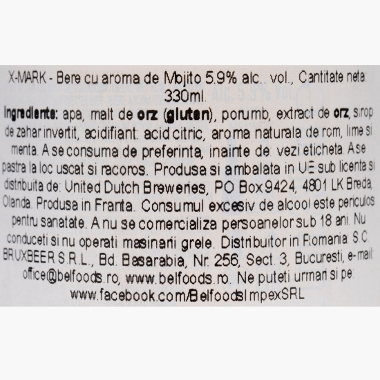 Bere cu aromă de Mojito 5.9% alc. sticlă 0.33l