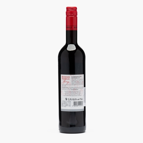 Băutură cu aromă de cireșe pe bază de vin roșu Cherry, 10%, 0.75l