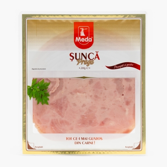 Șuncă Praga feliată 200g