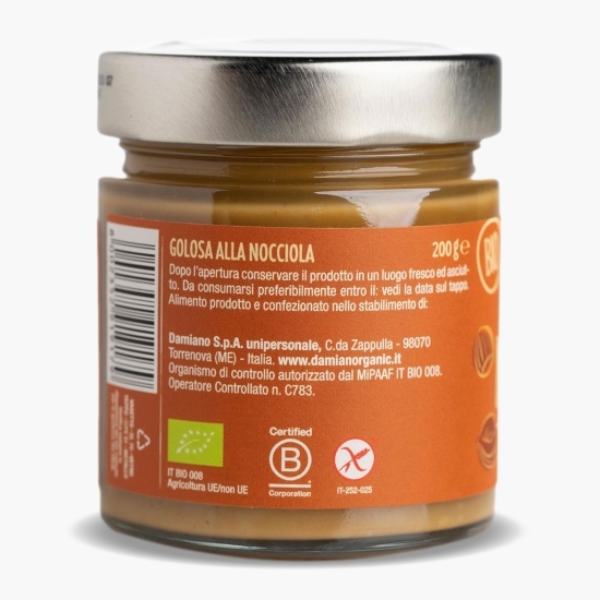 Cremă tartinabilă eco dulce de alune de pădure 30%, 200g