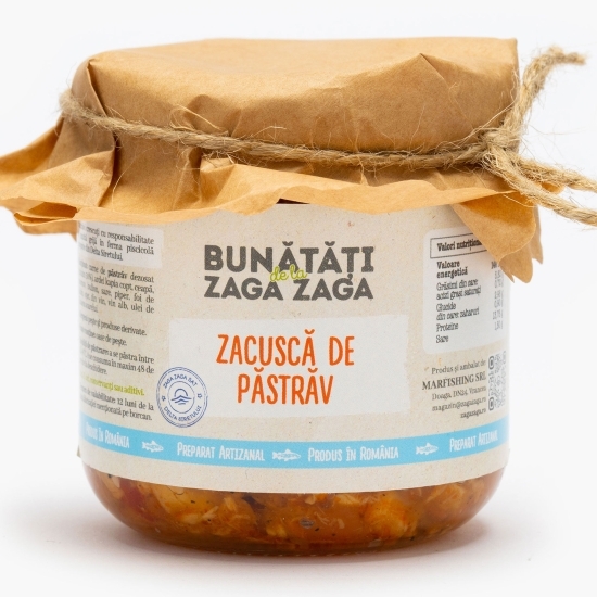 Zacuscă de păstrăv 200g