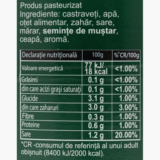 Castraveți în oțet 720ml