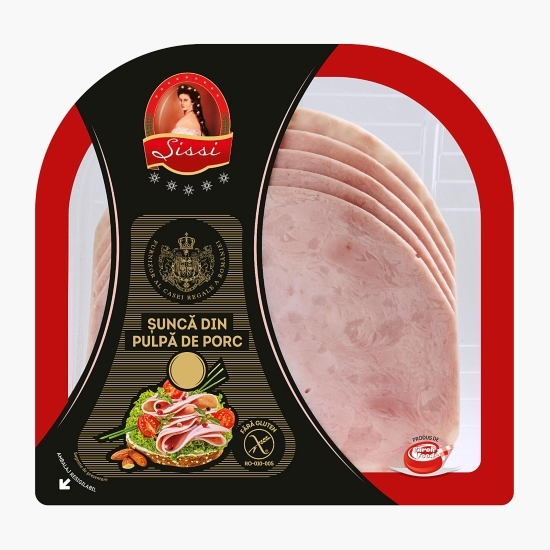 Șuncă din pulpă de porc feliată 170g