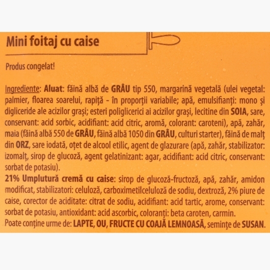 Mini foietaj cu caise 500g