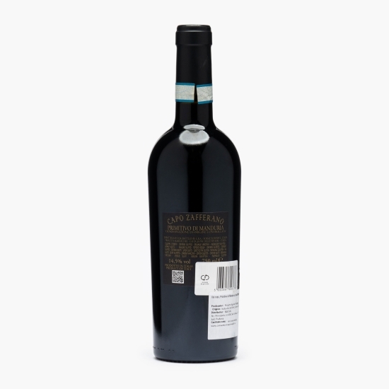 Vin roșu sec Primitivo di Manduria, 14.5%, 0.75l