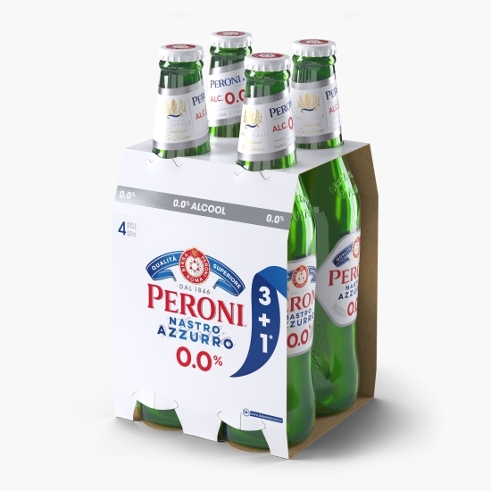 Bere blondă fără alcool 4x0.33l (3+1)