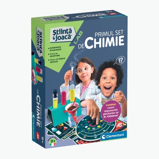 Știință & joacă: Primul set de chimie, 9+ ani