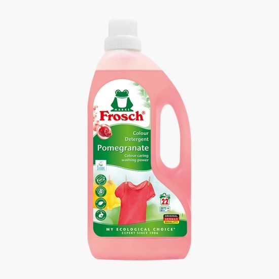 Detergent de rufe lichid rodie pentru haine colorate, 22 spălări, 1.5l