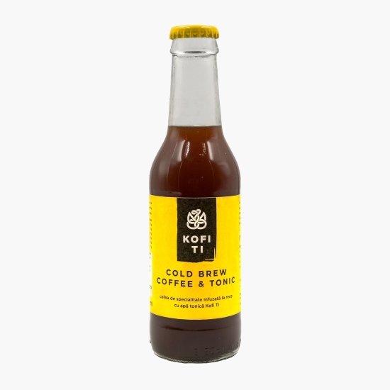 Cold Brew Coffee & Tonic, cafea infuzată la rece cu tonic artizanal 200ml