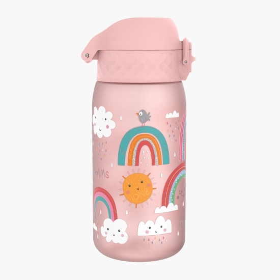 Sticlă apă pentru copii, din recyclon, Rainbows 350ml