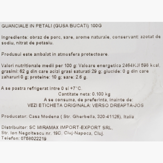 Guanciale feliuțe 100g