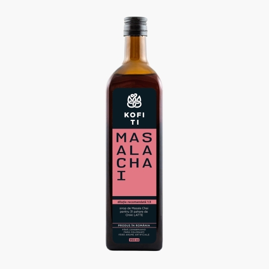 Masala Chai, sirop natural pentru Chai latte 950ml