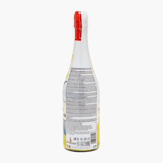 Băutură răcoritoare carbogazoasă cu gust de struguri Tom&Jerry, 0% alcool, 0.75l