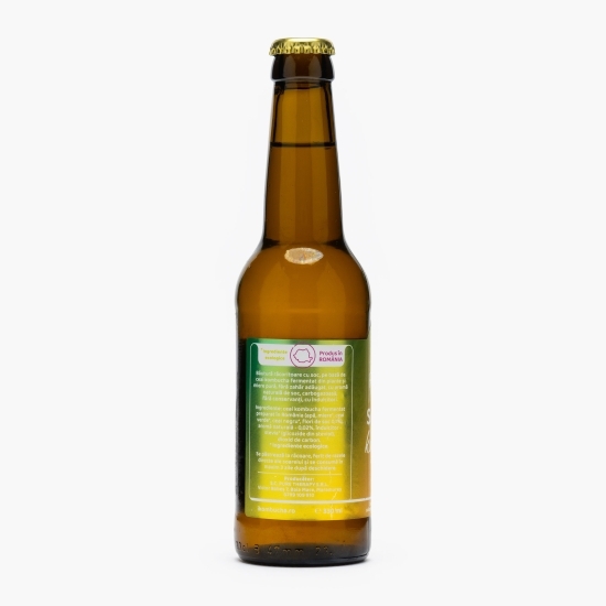 Băutură răcoritoare din kombucha cu aromă de soc 330ml