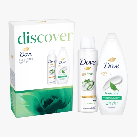 Set cadou: gel de duș Fresh Care 250ml & deodorant Cucumber 150ml 