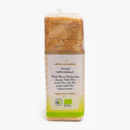 Pâine toast eco multicereale 500g