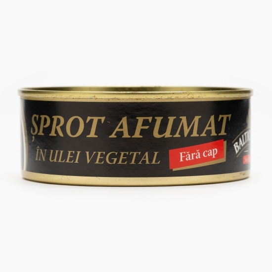 Șprot afumat în ulei vegetal 240g