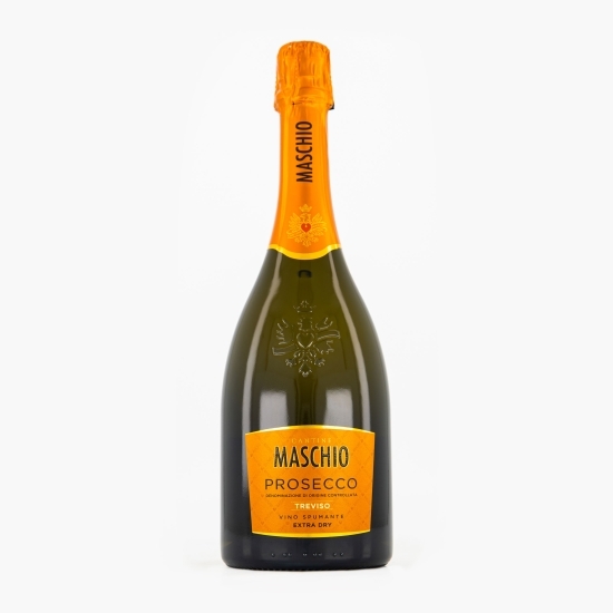 Vin spumant alb extra sec Prosecco Treviso, 11%, 0.75l