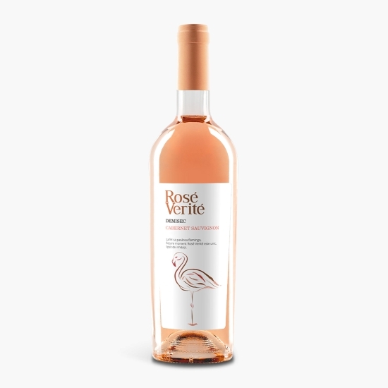 Vin rose demisec Cabernet Sauvignon, 13%, 0.75l