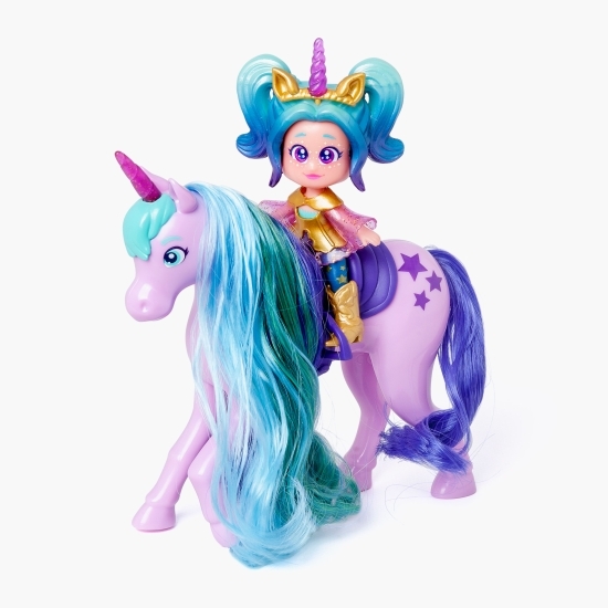 Set de joacă cu păpușă Aurora Star Unicorn KookyLoos