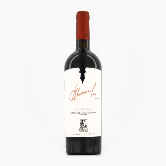 Vin roșu sec Cabernet Sauvignon, 14%, 0.75l