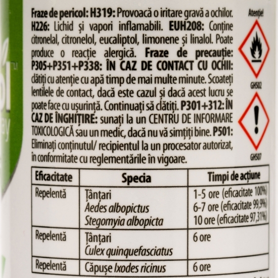 Spray antițânțari și căpușe 100ml